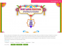 justlovefestival.org Webseite Vorschau