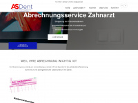 dental-abrechnung.com Webseite Vorschau