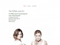 femalejazzart.com Webseite Vorschau