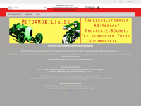 motormobilia.de Webseite Vorschau