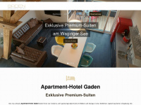 gaden-apartment-hotel.de Webseite Vorschau
