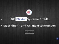 dk-elektrosysteme.de Webseite Vorschau