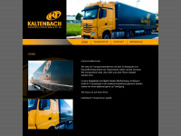 kaltenbach-trans.de Webseite Vorschau