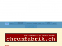 chromfabrik.ch Webseite Vorschau