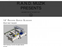 rand-vinyl-record-machines.com Webseite Vorschau