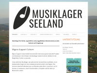 musiklagerseeland.ch Webseite Vorschau