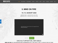 mind-on-fire.com Webseite Vorschau
