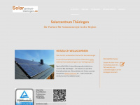 solarzentrum-thüringen.de Webseite Vorschau