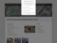 geotechnisches-ingenieurbuero-wabra.de Webseite Vorschau