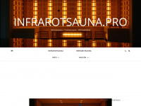 infrarotsauna.pro Webseite Vorschau