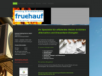fruehauf-heating.at Webseite Vorschau