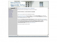 steuerberater-schur.de Webseite Vorschau