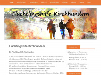 fluechtlingshilfe-kirchhundem.de Webseite Vorschau