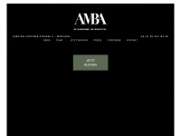amba-hair.com Webseite Vorschau