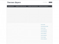 thermen-bayern.de Webseite Vorschau