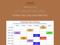 yoga-kilchberg.ch Webseite Vorschau