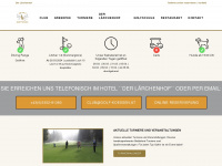 golf-koessen.at Webseite Vorschau