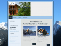 alpenferienhaus.de Webseite Vorschau