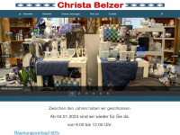 christa-belzer.de Webseite Vorschau