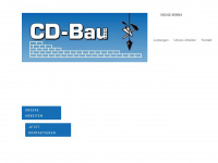 cd-bau.de Webseite Vorschau