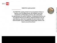 rakotec-lighting.eu Webseite Vorschau