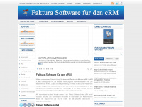 faktura-software.net Webseite Vorschau