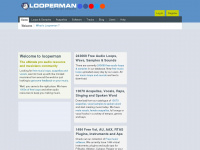 looperman.com Webseite Vorschau