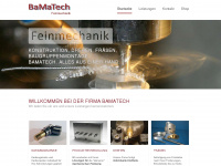 bamatech.de Webseite Vorschau