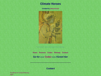 climateheroes.net Webseite Vorschau