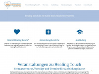 healingtouch-deutschland.de Webseite Vorschau