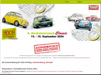 hochsteiermark-classic.at Webseite Vorschau