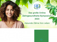 zahngesundheitssymposium.de Webseite Vorschau