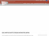 wirtschafts-forum-muenster.de Webseite Vorschau