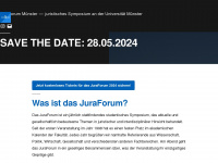 juraforum.net Webseite Vorschau