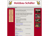 holzbau-schaefer.com Webseite Vorschau