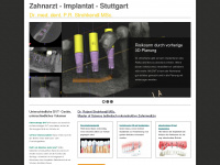 zahnarzt-implantat-stuttgart.de Webseite Vorschau