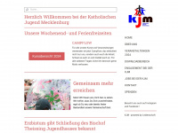 kjm-mecklenburg.de Webseite Vorschau