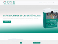 lehrbuch-der-sporternaehrung.at Webseite Vorschau