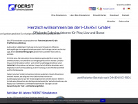 fahrsimulatoren.eu Webseite Vorschau