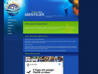 scuba-nation.de Webseite Vorschau
