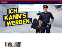 polizeikarriere.gv.at Webseite Vorschau