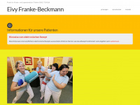 praxis-franke-beckmann.de Webseite Vorschau