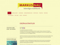 markus-nau.org Webseite Vorschau
