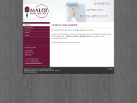 maler-andymueller.com Webseite Vorschau