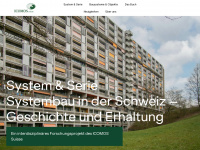 system-serie.ch Webseite Vorschau