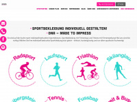 dnasport.at Webseite Vorschau