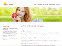 zahnarztpraxis-dr-berger.de Webseite Vorschau