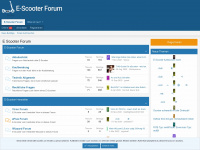 e-scooter-forum.de Webseite Vorschau