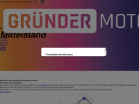 gruendermotor.io Webseite Vorschau
