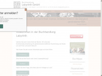 buchhandlung-labyrinth.ch Webseite Vorschau